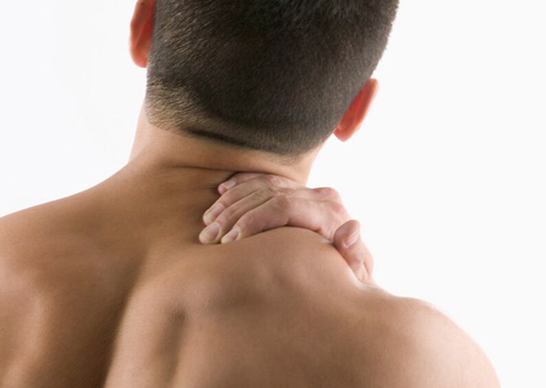 Боль в шее при остеохондрозе